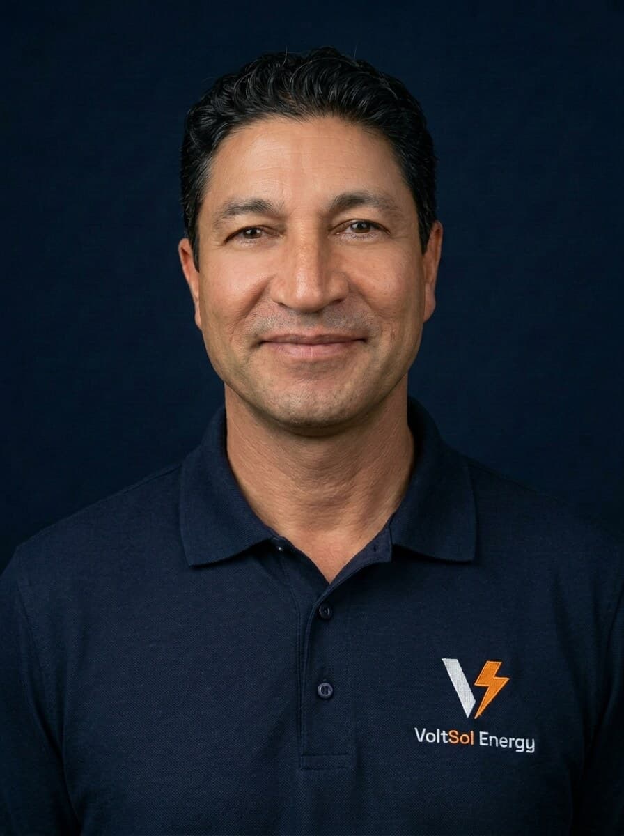 Hugo, VoltSol Energy founder and installer